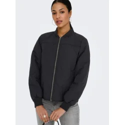 JACQUELINE de YONG JDYRAYA QUILT SHORT JACKET BLACK