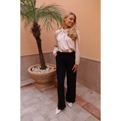 LIBERT� ESSENTIEL PIP-LS-PEARL-BLOUSE-CHAMPAGNE