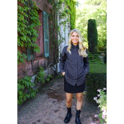 LIBERT� ESSENTIEL SARA LS SHIRT BLACK/STRIPE