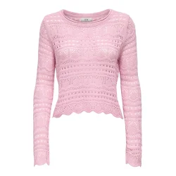 JACQUELINE de YONG JDYSUN BOATNECK PULLOV. ROSA