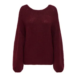JACQUELINE de YONG JDYDINEA PULLOV. KNIT BORDEAUX