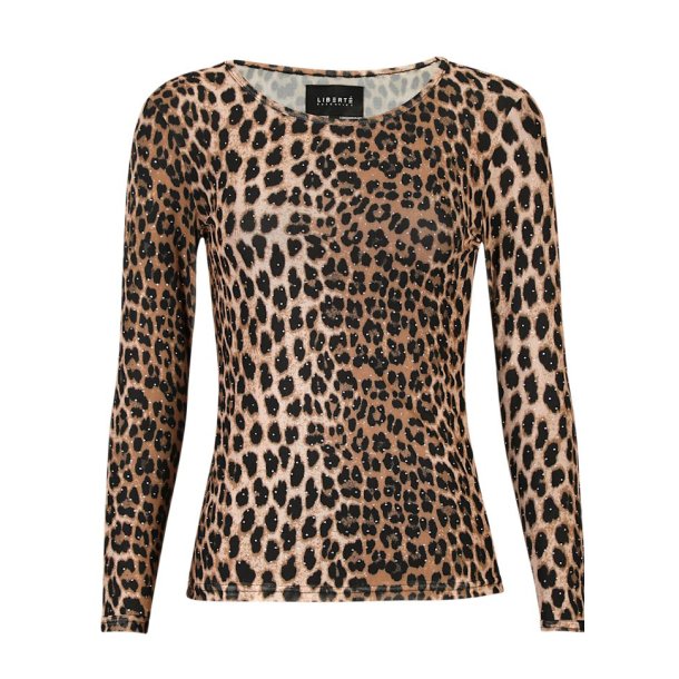 LIBERT ESSENTIEL MESH SPARKLE T-SHIRT LEO DIAMOND