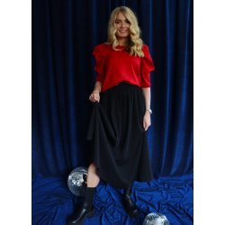 LIBERT ESSENTIEL WINNIE BLOUSE RED